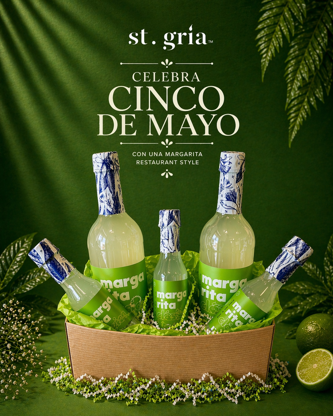 Canasta 5 de mayo (Surtido Margarita)