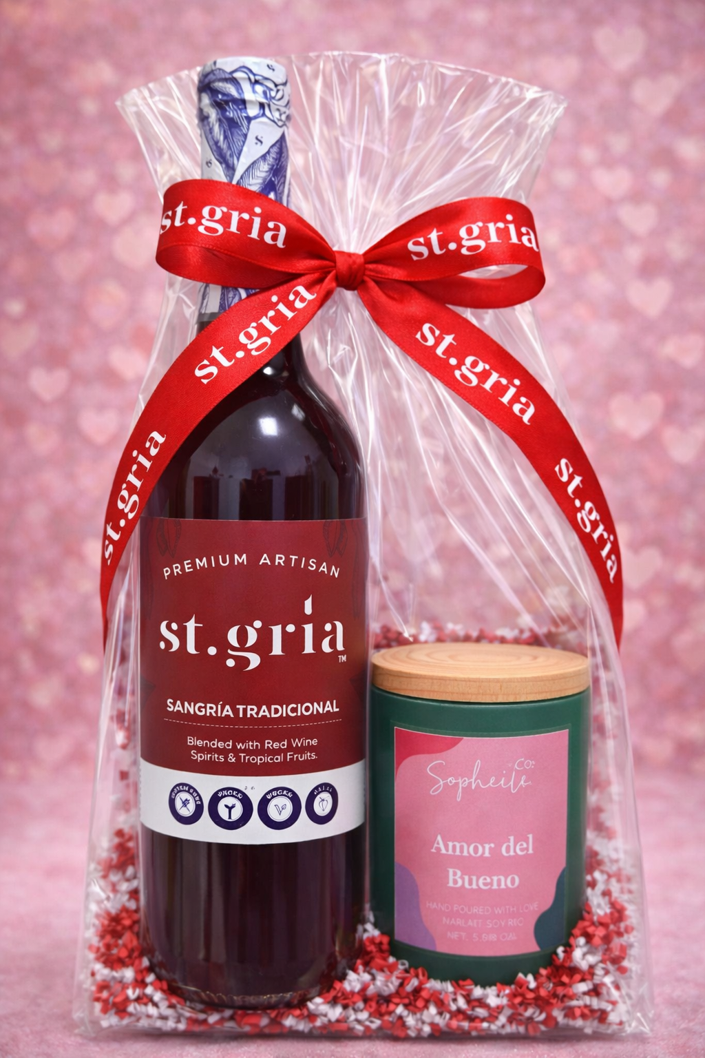 Bundle Amor del Bueno | Sangría Artesanal + Vela Hecha a Mano