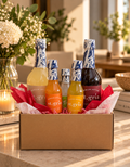 Canasta 2 botellas + 3 mini